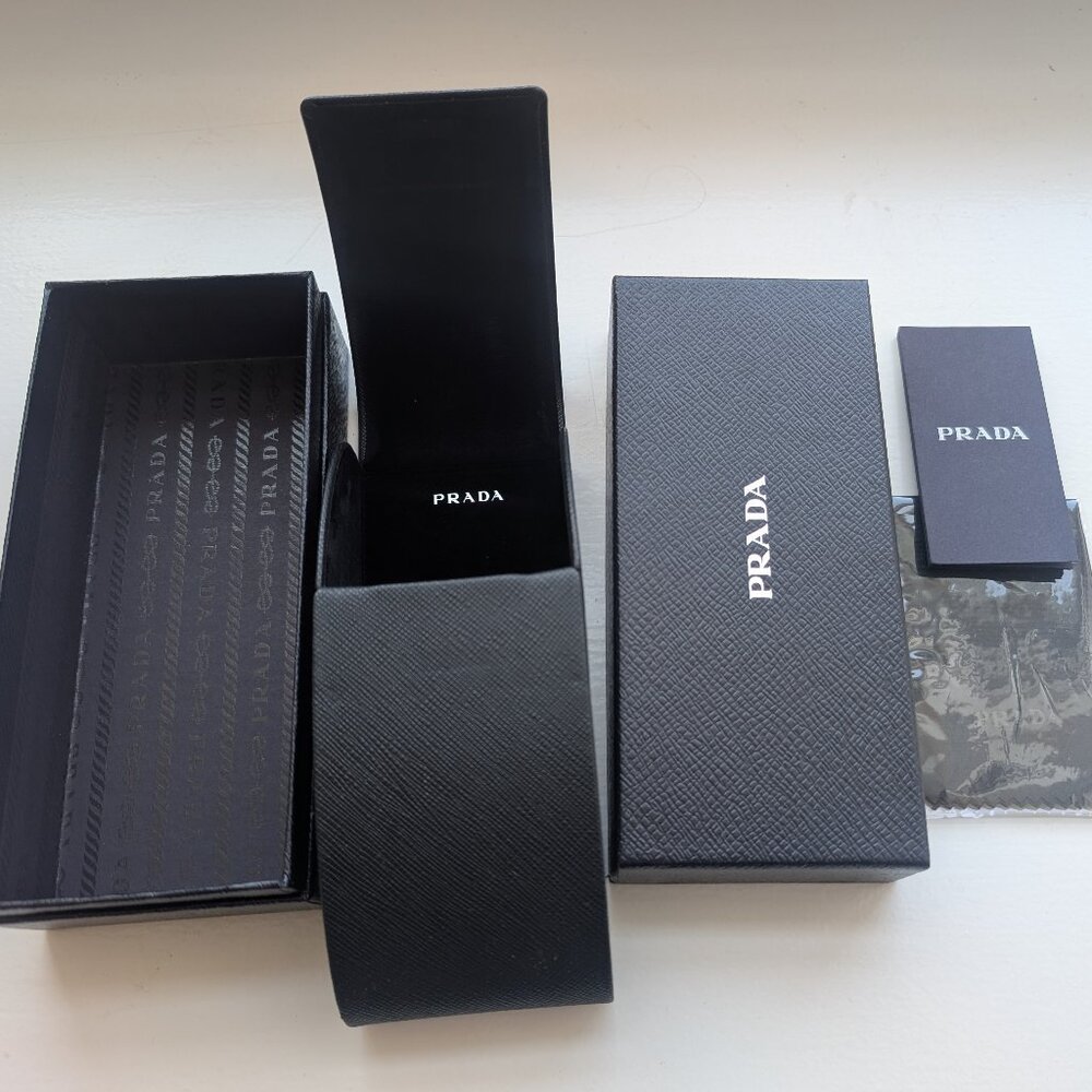 Prada new sunglasses case (without the sunglasses)
